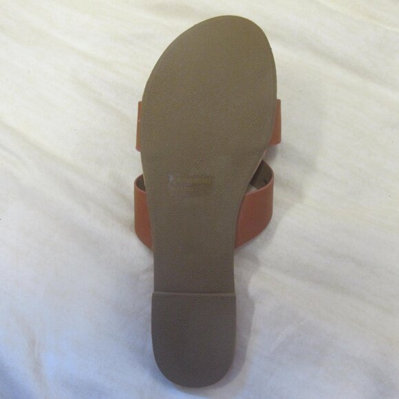 Dolce Vita Brown and Tan Sandals  - Flats Crossover - Picture 4 of 5